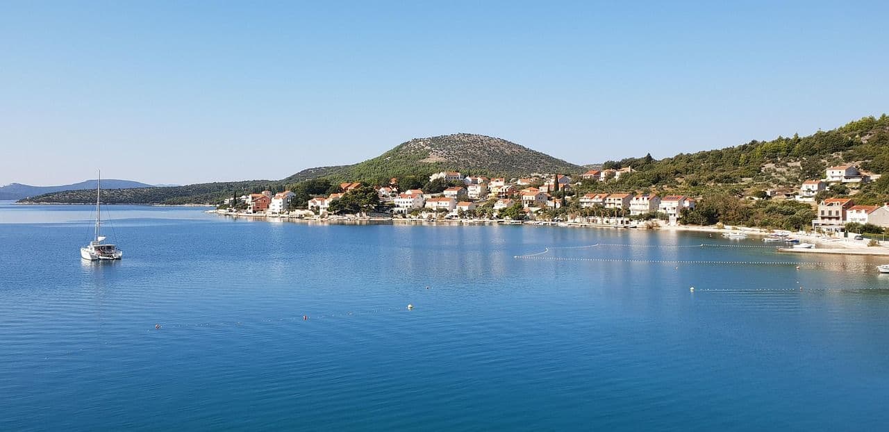 Slano bay near Dubrovnik